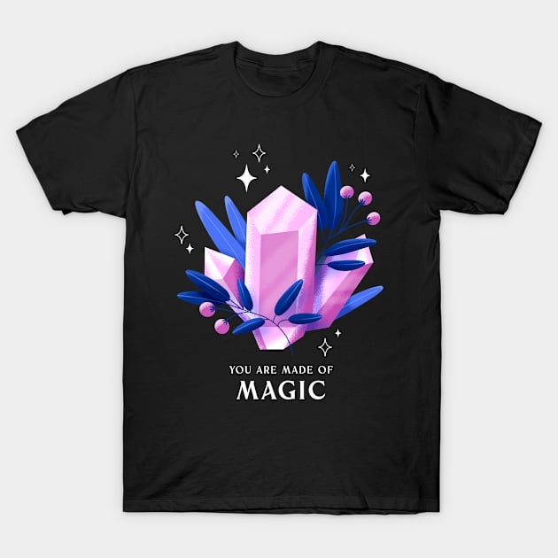 Crystal - Made of Magic T-Shirt by paulineberger